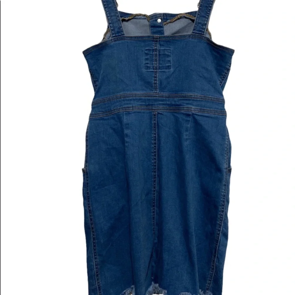 50%OFF WAX JEAN OVERALL DRESS - Picture 2 of 4